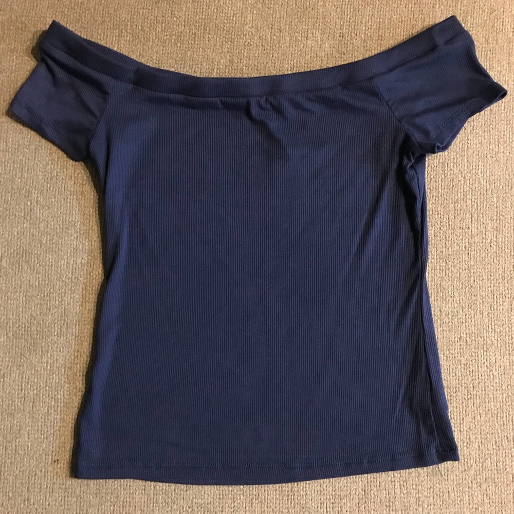 Off the shoulder crop top
